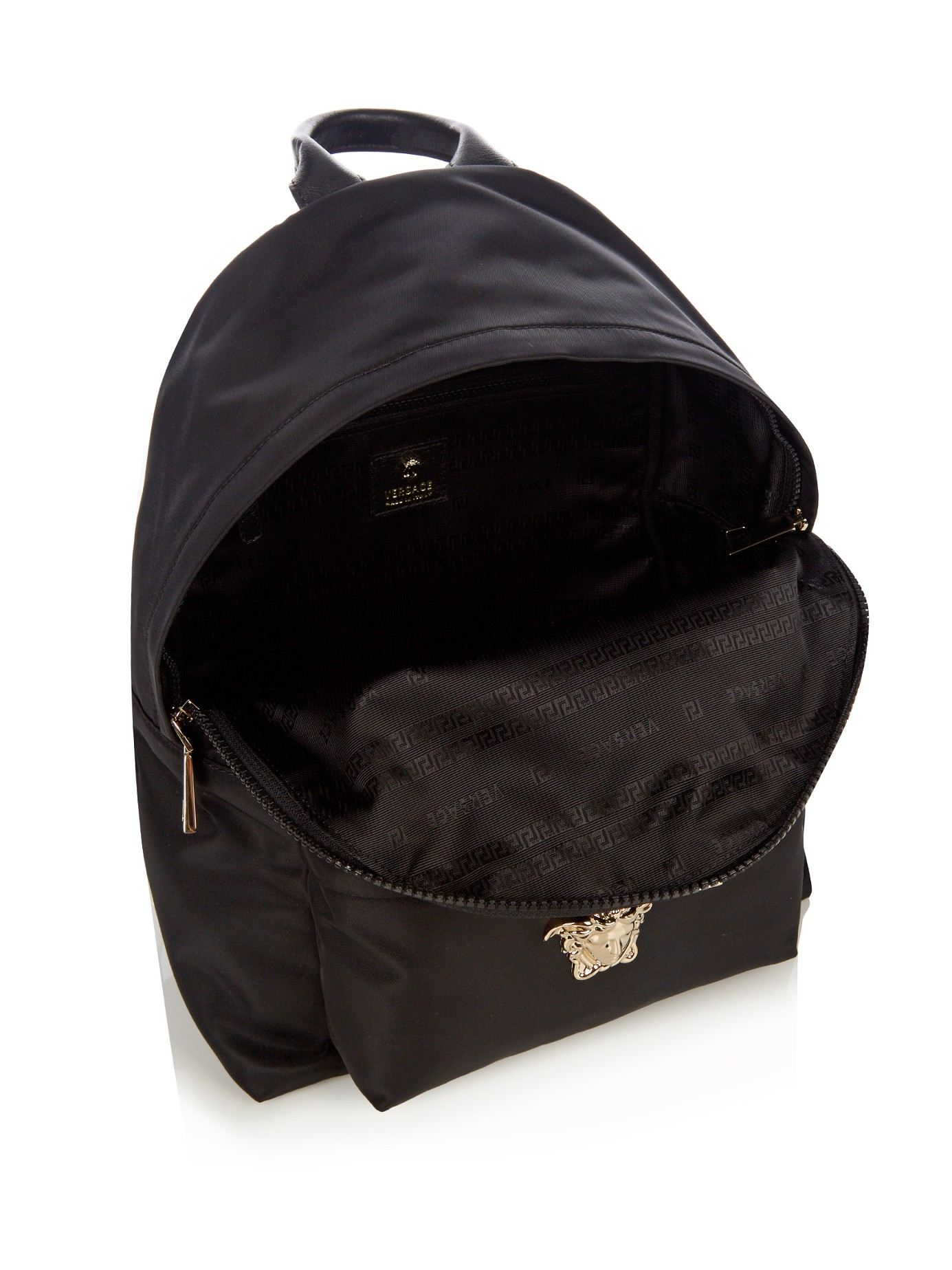 Versace Synthetic Medusa-head Nylon Backpack for Men | Lyst